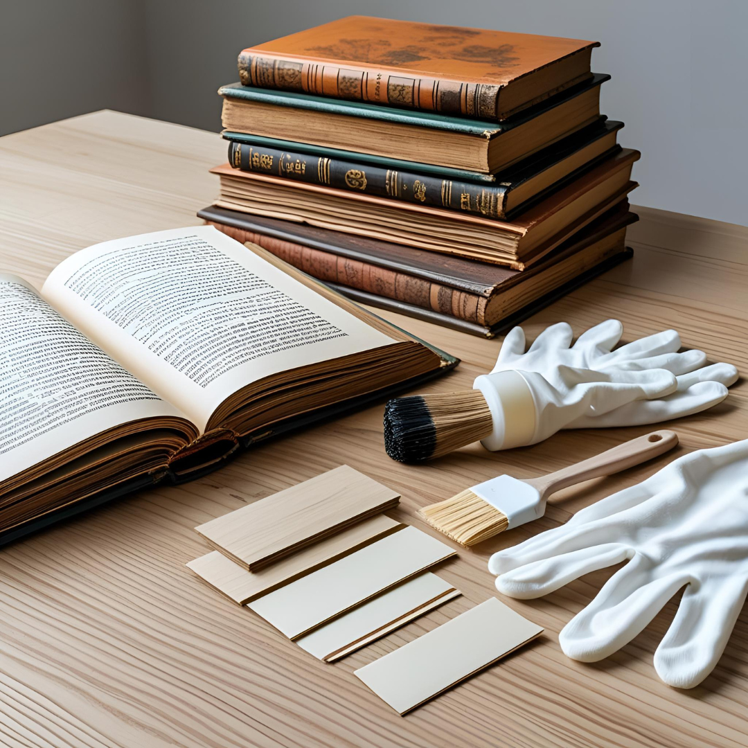 Small Fixes, Big Impact: Basic Care to Restore Old Books at Home