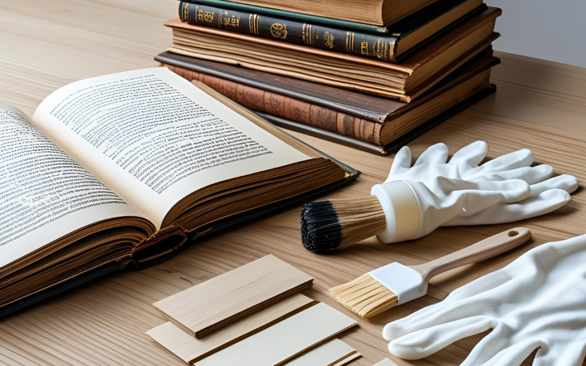 Small Fixes, Big Impact: Basic Care to Restore Old Books at Home